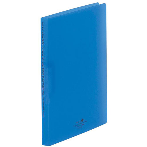 LIHIT LAB. スーパーパンチレスファイルA4S 青 ASNF-5030-8-BL|雑貨・ホビー・インテリア 雑貨 雑貨品