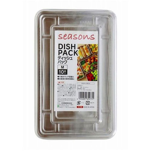 大和物産 シーズンズ ディッシュパックM 10組入 ASNMMT52731|雑貨・ホビー・インテリア キッチン雑貨 ..