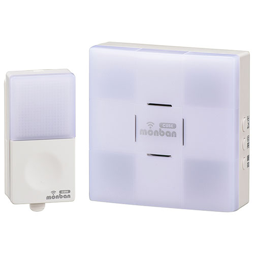 オーム電機 ワイヤレスチャイムセット 押しボタン送信機(防水IP44)+光フラッシュ受信機(AC電源) 08-0523 ASNOCH-SET23-BLUE|家電 生活家電 オーム電機 ワイヤレスチャイムセット 押しボタン送信機(防水IP44)+光フラッシュ受信機(AC電源) 08-0523 ASNOCH-SET23-BLUE|家電 生活家電