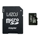 【20個セット】 Lazos microSDHCメモリーカード 4GB CLASS6 紙パッケージ ASNL-B4MSD6X20|パソコン フラッシュメモリー SDメモリーカード・MMC(2)