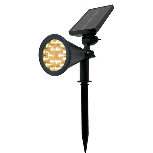 センター商事 18LEDソーラーパネルライト ウォーム ASNYC-SW6069-WR|防災用品 ライト・ラジオ・電池 ラ..