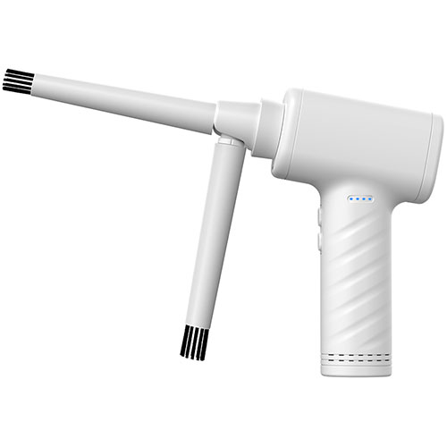 ナカバヤシ 電動エアダスター充電式 ホワイト ASNDAD-101/WH|パソコン パソコン周...