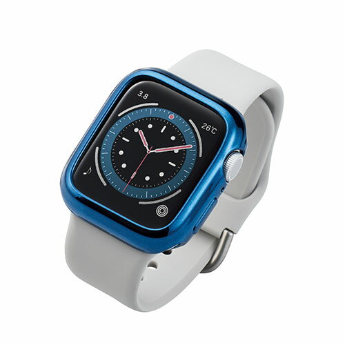 エレコム Apple Watch40mm用ソフトバンパー ASNAW-20SBPUNV|スマートフォン・タブレット・携帯電話 iPhone その他アクセサリー