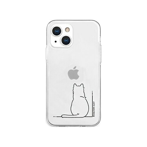 AKAN ソフトクリアケース for iPhone 13 mini SIRONEKO ASNAK20964i13MN|スマートフォン・タブレット・携帯電話 iPhone iPhone12 miniケース