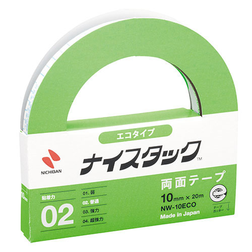 【10個セット】 ニチバン ナイスタック エコタイプ 10mm×20m ASNNB-NW-10ECOX10|雑貨・ホビー・インテリア 雑貨 雑貨品