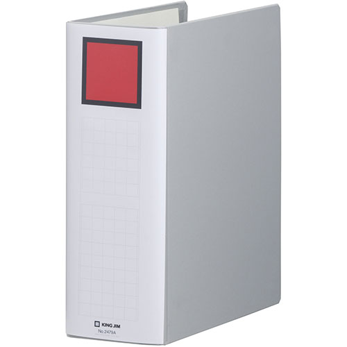 KING JIM キングジム キングファイルSDDE A4S グレー ASNKJ-2479A-GY|雑貨・ホビー・インテリア 雑貨 雑貨品