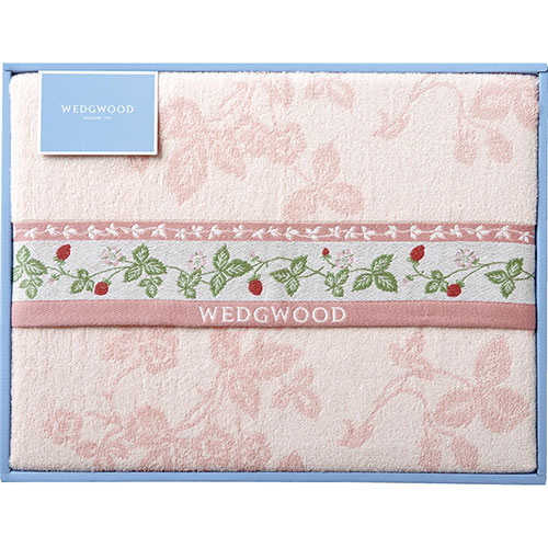 ウェッジウッド ワイルドストロベリー タオルケット ピンク ASNC6084549|雑貨・ホビー・インテリア 雑貨 タオル・バスタオル・フェイスタオル