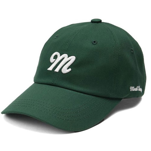 MACK BARRY マクバリー 【CAP(キャップ)】 M LOGO BALL CAP グリーン ASNMCBRY72751|ファッション 帽子