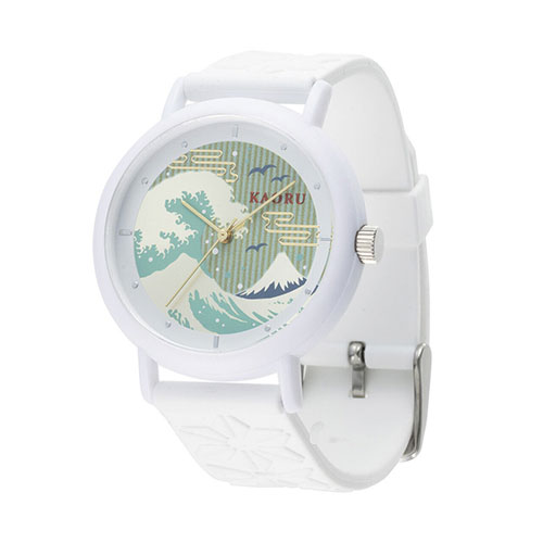 KAORU 腕時計 ご当地・日本 波 檜の香り ASNKAORU009NH|雑貨・ホビー・インテリア 雑貨 腕時計