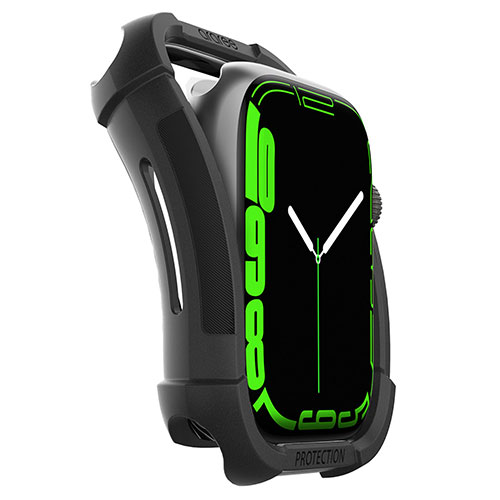 araree FLEXIELD ソフトケースfor Apple Watch Series 7 45 ブラック Apple Watch用カバー ASNAR22415AW|スマートフォン・タブレット・携帯電話 iPhone その他アクセサリー