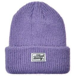 MACK BARRY マクバリー 【BEANIE(ビーニー)】 CLASSIC LABEL SOFT CANDY BEANIE ラベンダー ASNMCBRY70757|ファッション 帽子