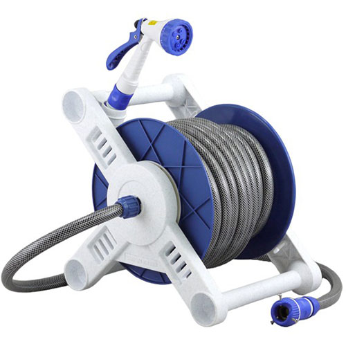 三洋化成 ヴァルナ ホースリール20m巻 ASNV4-F20BR|雑貨・ホビー・インテリア ホビー 園芸・ガーデニン..