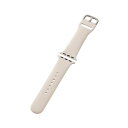 エレコム Apple Watch用 シリコンバンド (41/40/38mm) スターライト ASNAW-41BDSCWH|スマートフォン・タブレット・携帯電話 ...