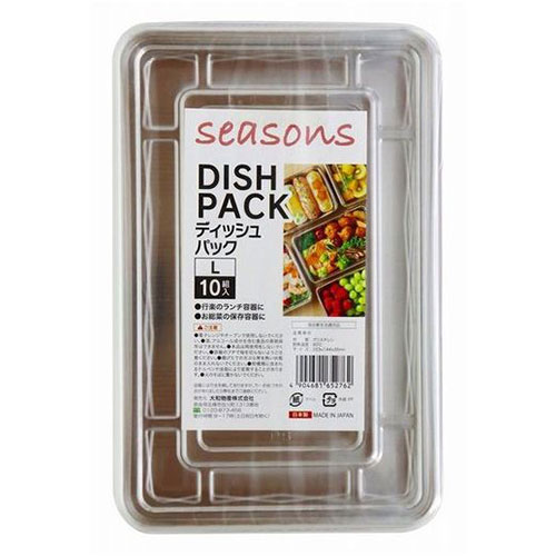 大和物産 シーズンズ ディッシュパックL 10組入 ASNMMT52762|雑貨・ホビー・インテリア キッチン雑貨 ..