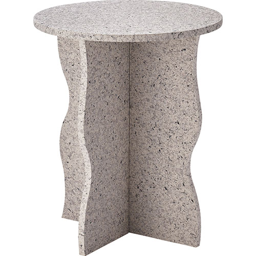 東谷 サイドテーブル ASNMAR-10LGY ライトグレー ASNMAR-10LGY|雑貨・ホビー・インテリア インテリア デスク