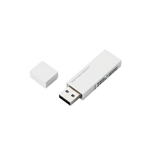 【5個セット】エレコム USBメモリー/USB2.0対応/セキュリティ機能対応/64GB/ホワイト ASNMF-MSU2B64GWHX5|パソコン フラッシュメモリー USBメモリー