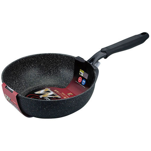 和平フレイズ ダブルマーブルα IH対応ディープパン24cm ASNRB-2116|雑貨・ホビー・インテリア キッチン雑貨 調理器具