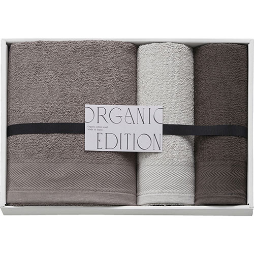 オーガニックエディション オーガニックコットン使用国産タオルセット ASNL9016554|雑貨・ホビー・インテリア 雑貨 タオル・バスタオル・フェイスタオル