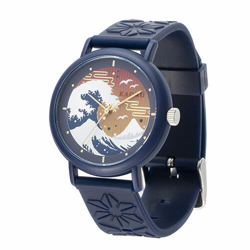 KAORU 腕時計 ご当地・日本 波 沈香の香り ASNKAORU009NJ|雑貨・ホビー・インテリア 雑貨 腕時計