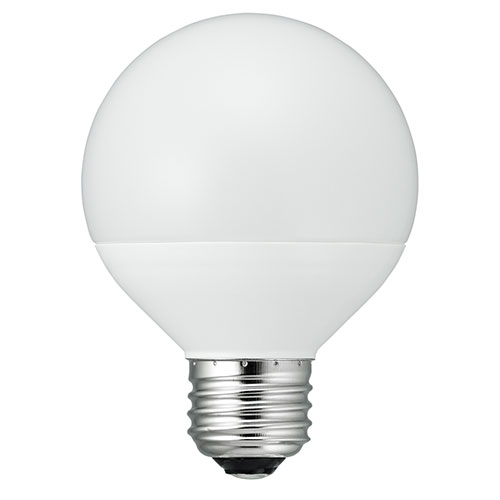Ball - YAZAWA G70ボール形LED 40W相当 E26L色 ASNLDG4LG70|家電 照明器具 LED電球