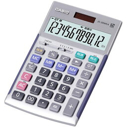 カシオ計算機 CASIO 実務電卓(検算タイプ) ジャストタイプ12桁 シルバー ASNJS-20WKA-SR-N|パソコン オフィス用品 電卓