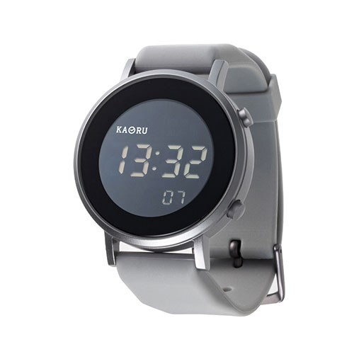 KAORU アロマデジタルウォッチ ラベンダーの香り ASNKAORU010DG|雑貨・ホビー・インテリア 雑貨 腕時計