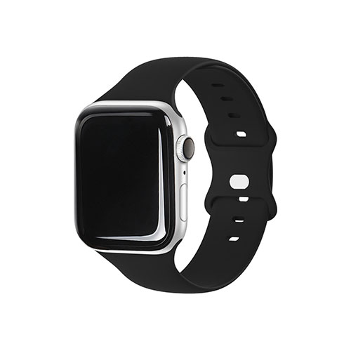 EGARDEN SILICONE BAND for Apple Watch 49/45/44/42mm Apple Watch用バンド ブラック ASNEGD21777AWBK|スマートフォン・タブレット・携帯電話 iPhone Apple Watch用アクセサリ