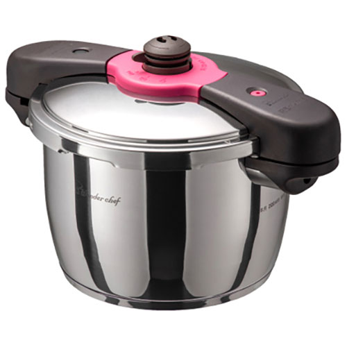 ワンダーシェフ 魔法のクイック料理 両手圧力鍋5.5L ASNZQDA55|雑貨・ホビー・インテリア キッチン雑貨 調理器具