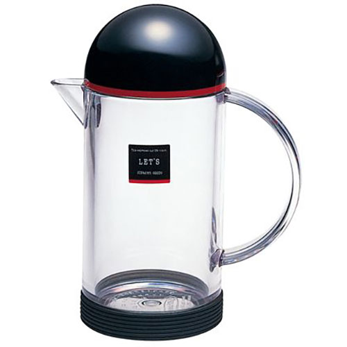 岩崎工業 ピッチャー レッツブラック ASNK-1183LB|雑貨・ホビー・インテリア キッチン雑貨 調理器具