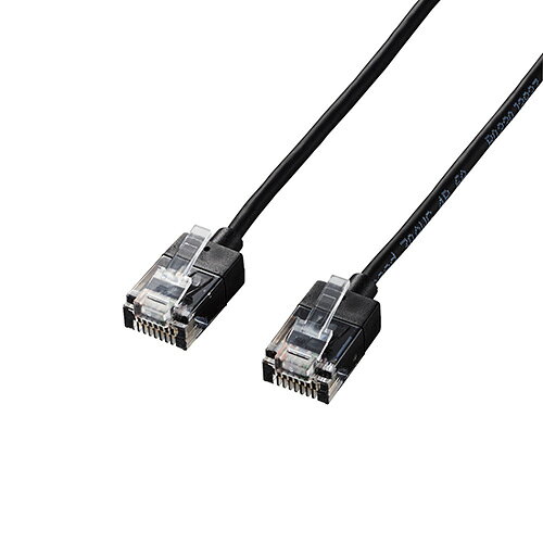 エレコム LANケーブル/CAT6A/スーパースリム/7.0m/ブラック ASNLD-GPASS/BK7X5|パソコン パソコン周辺機器 ケーブル