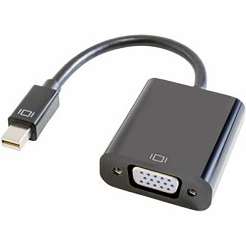 IOデータ IO DATA ゴッパ miniDisplayPort-VGA変換アダプタ 15cm ブラック ASNGP-MDPV15H/K|スマートフォン・タブレット・携帯電話 iPad ケーブル