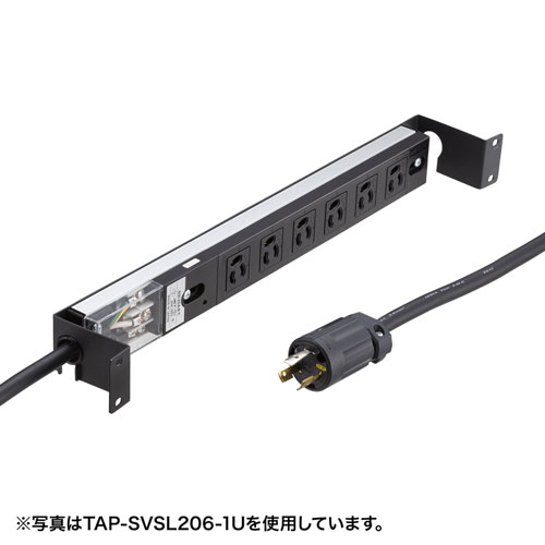 サンワサプライ サーバーラック用コンセントバー1U ASNTAP-SVSL156-1U|オフィス機器