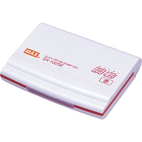 レビューを書いて　緑花堂5％OFFクーポンGET！レビューを書いたらメールでお知らせくださいね 【5個セット】 MAX マックス SA-102SEカミバコ ASNSA90242X5|雑貨・ホビー・インテリア 雑貨 雑貨品 クッキリ捺印!すぐ乾く!クッキリ捺印!すぐ乾く!●外寸 : H17×W84×D66(mm) ●盤面寸法 : W64×D38(mm) ●質量 : 45g ●再生材使用率 : 100% ●補充インク : SA-30アカカミバコ▼関連商品:商品カテゴリー ◇ 緑花堂セレクト＞ 雑貨・ホビー・インテリア＞ 雑貨＞ 雑貨品