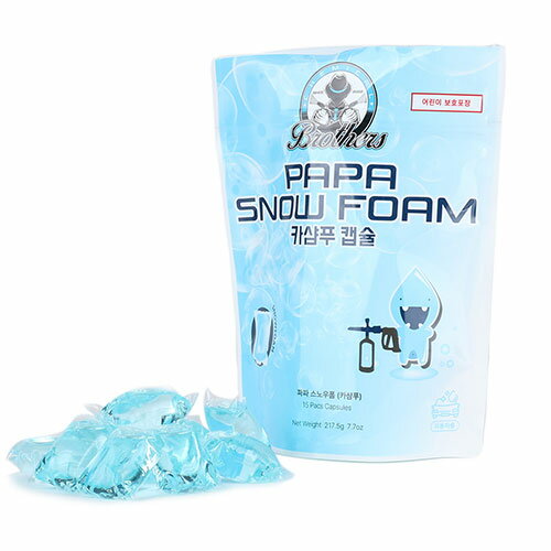 FlukeForest カーシャンプーボール PAPA SNOW FOAM 15個×2袋セット ASNFF-CS15|雑貨・ホビー・インテリア 雑貨 車・バイク・カー用品