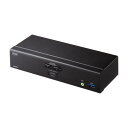 サンワサプライ 4K対応HDMIパソコン自動切替器(2:1) ASNSW-KVM2U3HD|スマートフォン・タブレット・携帯電話 iPhone iPhone8・...