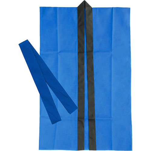 ARTEC ロングハッピ不織布 青 S(ハチマキ付) ASNATC1168|雑貨・ホビー・インテリア 雑貨 雑貨品