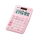 【5個セット】 カシオ計算機 W税率電卓 ミニジャストタイプ 10桁 ピンク ASNMW-100TC-PK-NX5|パソコン オフィス用品 電卓(2)