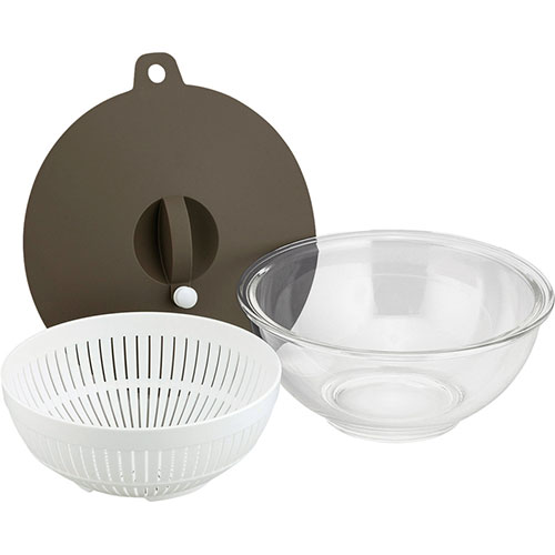 マジカリーノ マジカリーノ 耐熱ガラスボウルセット18cm ASNC6130560|雑貨・キッチン用品 調理器具