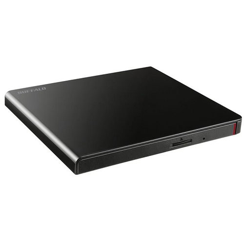 BUFFALO バッファロー DVDドライブ ブラック ASNDVSM-PLV8U2-BKB|パソコン ドライブ DVDドライブ