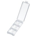 【10個セット】 サンワサプライ SDカードケース(6枚収納・クリア) ASNFC-MMC23SDCLX10|パソコン パソコン周辺機器 メディアケース
