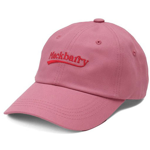 MACK BARRY マクバリー 【CAP(キャップ)】 Signature logo BALL CAP ピンク ASNMCBRY72591|ファッション 帽子 MACK BARRY マクバリー 【CAP(キャップ)】 Signature logo BALL CAP ピンク ASNMCBRY72591|ファッション 帽子