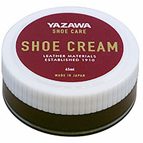 楽天緑花堂ストア矢澤 YAZAWA SHOE CARE シュークリーム ダークブラウン 45mL ASNfootmate30191|雑貨・ホビー・インテリア 雑貨 靴・シューケア・消臭防臭・防水・修理用品