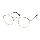 エニックス 老眼鏡に見えないクラシックなメガネ RESA リーディンググラス ボストンタイプ 【倍率1.5倍】 ゴールド ASNser-704-15YG|雑貨・...