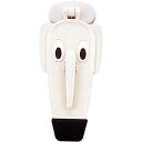 スマイルキッズ ドアすきまコゾウ アイボリー ASNAKS-02WH|防災用品 安全用品 その他安全用品