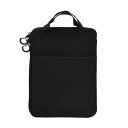 エツミ ピークビズ PCインナークッションケース 縦型ポケット付 ブラック 13.3インチ ASNVPEAK-IN03|雑貨・ホビー・インテリア 雑貨 キャリングバック(2)