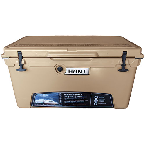 楽天緑花堂ストアジェイエスピー HANT クーラーボックス サンド 75QT ASNHAC75-SA|家電 キッチン家電 冷蔵庫・冷凍庫