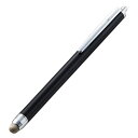 【5個セット】 エレコム 抗菌タッチペン/導電繊維 ASNP-TPS03ABBKX5|スマートフォン・タブレット・携帯電話 スマートフォン タッチペン