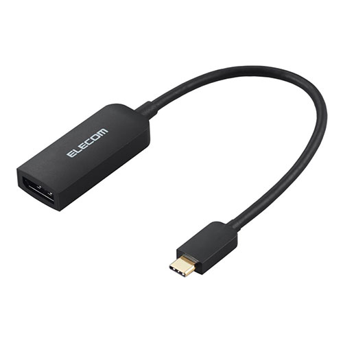 エレコム USB Type-C(TM) - DisplayPort(TM)変換アダプター 1ポート ブラック ASNAD-CDPBK3|パソコン パソコン周辺機器 USBケーブル エレコム USB Type-C(TM) - DisplayPort(TM)変換アダプター 1ポート ブラック ASNAD-CDPBK3|パソコン パソコン周辺機器 USBケーブル