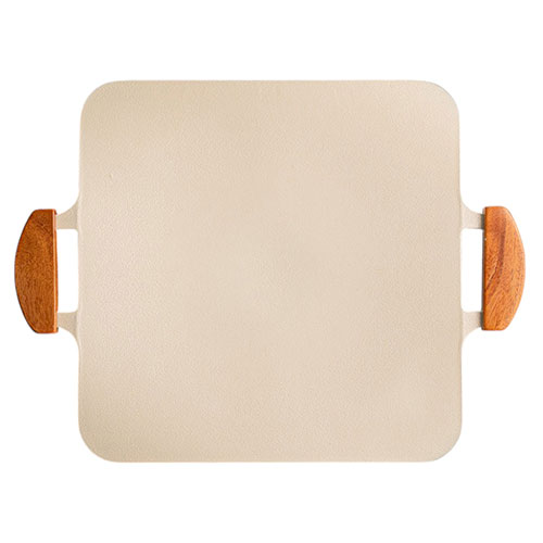 TTS ソリッド グリルパン 調理で使ってそのままお皿になる ファミリー向けの大きめサイズ おうち/アウトドア ホワイト ASNCGP10200004|雑貨・ホビー・インテリア キッチン雑貨 調理器具