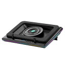 llano ノートパソコン 冷却パッド RGBライトモード 15-19インチ対応 ブラック ASNV12RGB-BK|パソコン パソコンパーツ 冷却パーツ